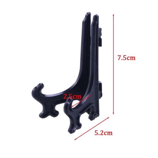 Khay Treo Hình Tam Giác Bằng Nhựa Màu Đen Hỗ Trợ Yueyuexbj02