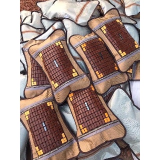 Gối Trúc Mây hạt Thoáng Khí Hạt Điều Hòa Cao Cấp Mát Lạnh Cho Mùa Hè