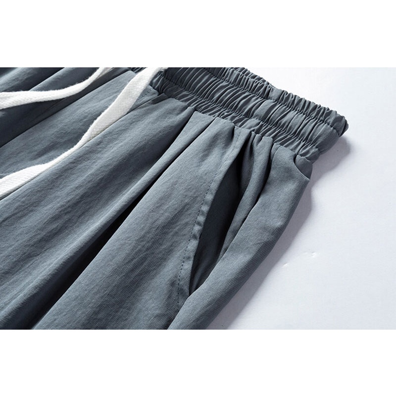 Quần Short Thể Thao Lưng Thun Rút Dây Thời Trang Dành Cho Nam Giới