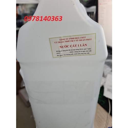 Nước cất 1 lần can 10 lít 01