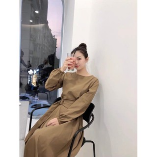 [ORDER] [ORDER] Đầm bẹt vai chiết eo Ulzzang