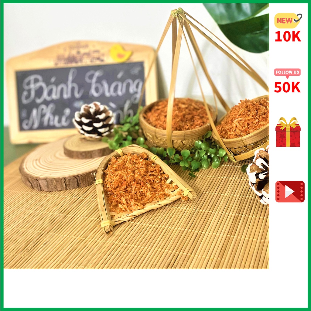 RUỐC SẤY Tây Ninh Như Bình Làm Nguyên Liệu Bánh Tráng Trộn Giòn Thơm BÁN BAO ĐẮT HÀNG