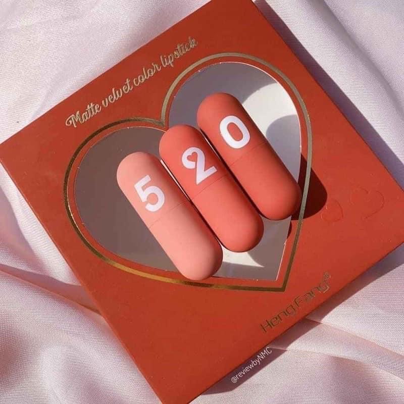 ✨💓 Set son sáp  Sweet Peach 502 hót trend 2023