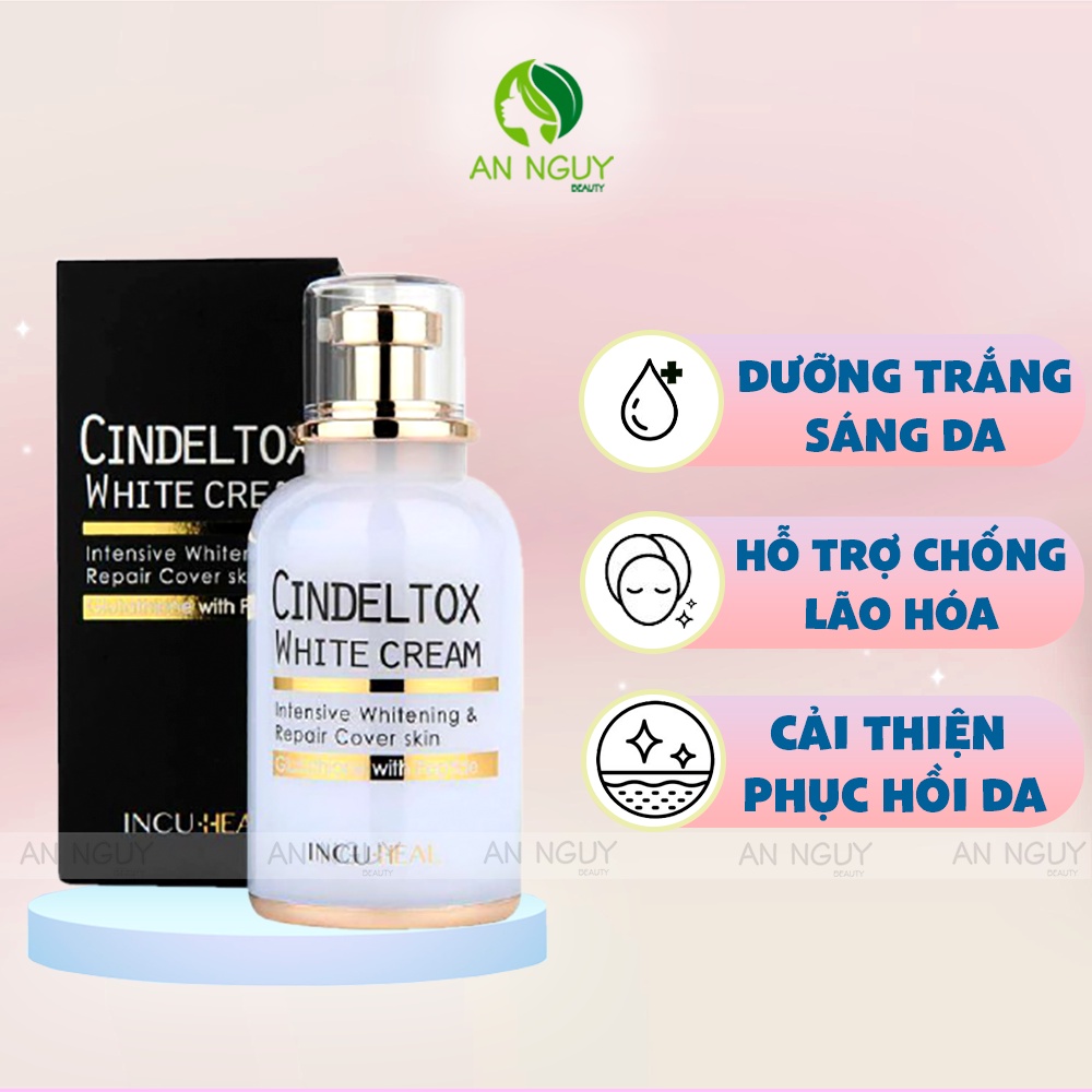 Kem Truyền Trắng Da Cindeltox White Cream MẪU MỚI 2023