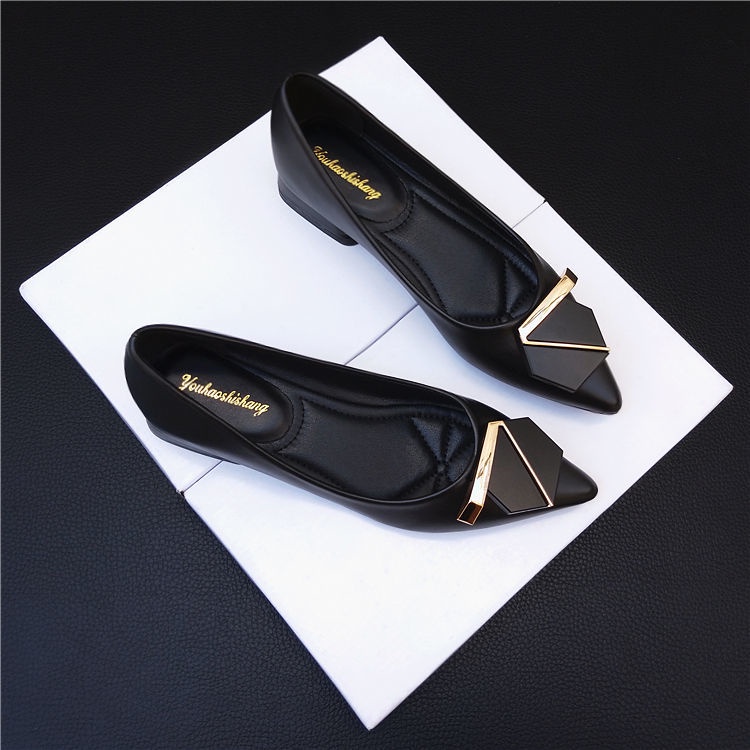 Giày Cao Gót Mũi Nhọn Đế Dày Mềm Mại Thời Trang Cho Nữ Size 33-42