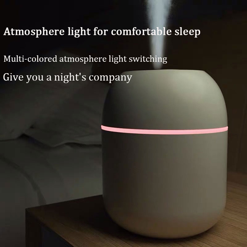 Máy Khuếch Tán Tinh Dầu Sóng Siêu Âm mini 420ml Cổng USB Dùng Cho Văn Phòng / Phòng Ngủ / Xe Hơi