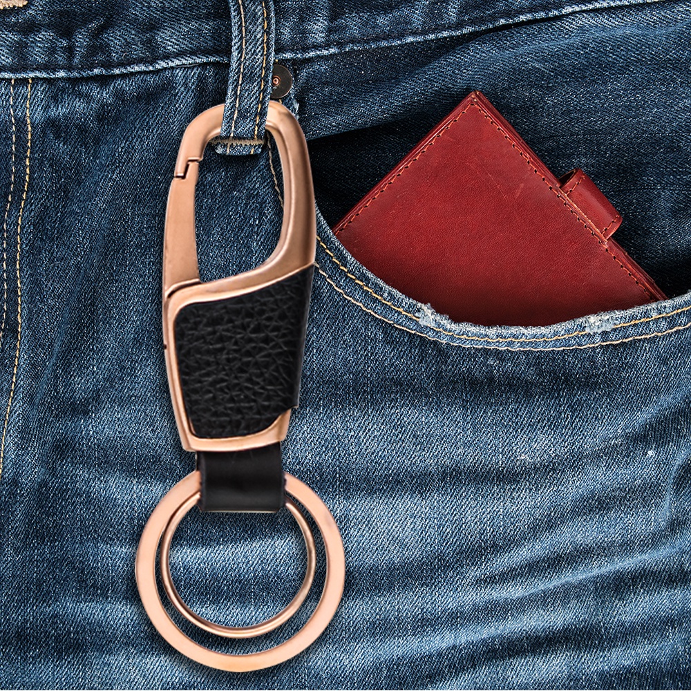Móc Chìa Khóa Bằng Da PU Thời Trang
