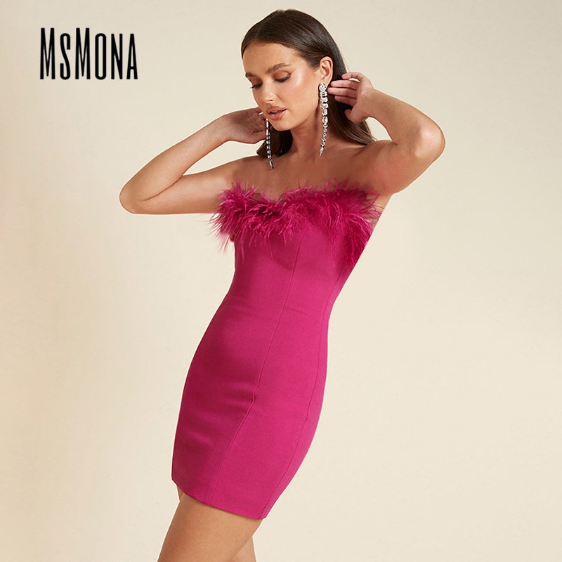 MsMona Đầm Trơn Màu Không Tay Thời Trang 2023 Dành Cho Nữ