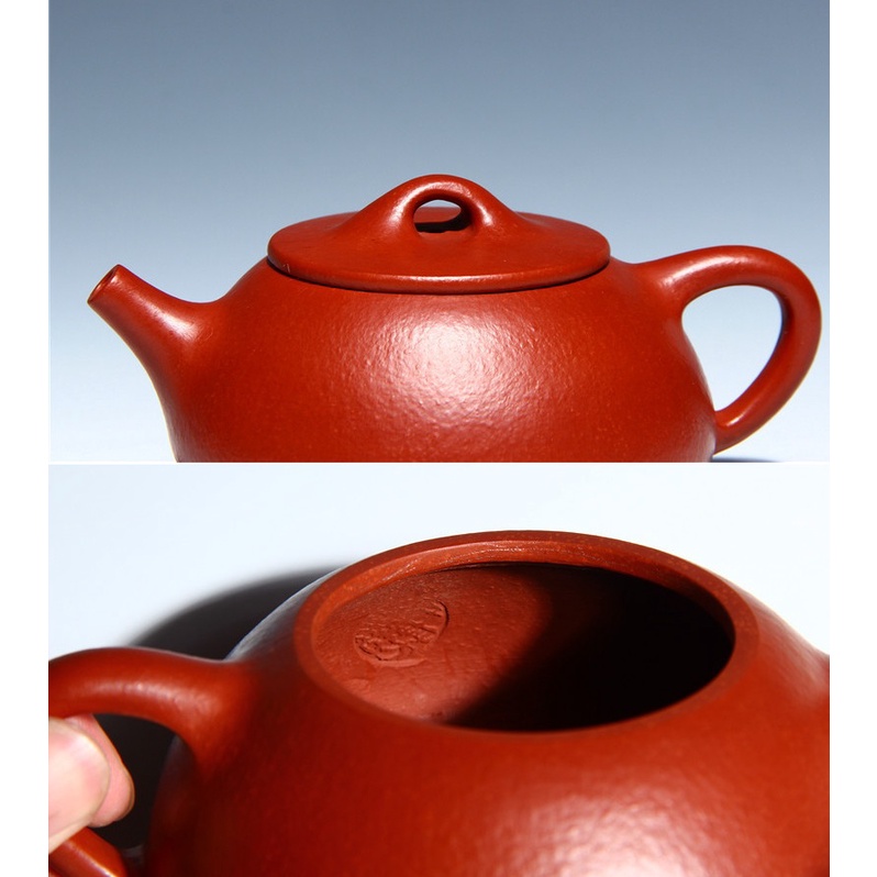 Ấm Tử Sa Nghi Hưng Thạch Biều Cảnh Chu 220 ml (Tiểu Môi Dao Chu Nê)