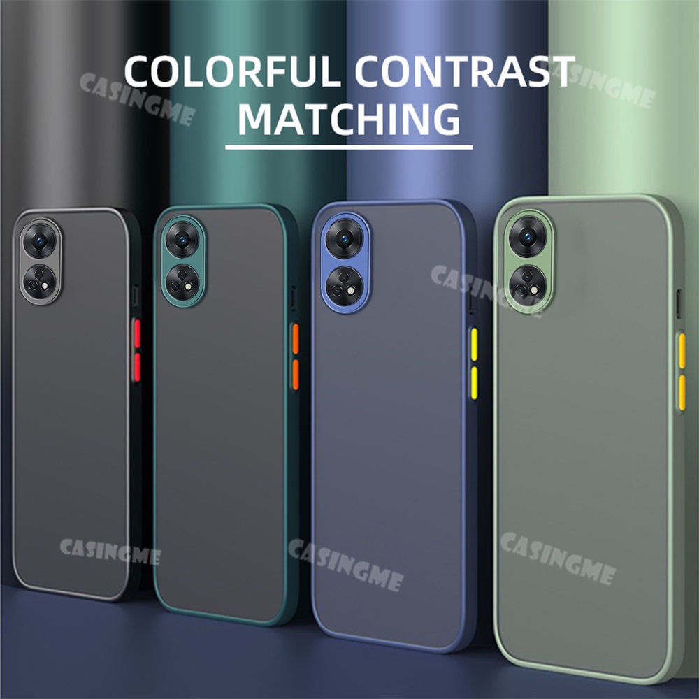 Ốp Điện Thoại Silicon Nhám Trong Suốt Chống Sốc Cho Oppo Reno8 T 5G Reno8T Reno 8T 8 T T8 8 8T 8Z 8Pro T Z Pro 4G 5G