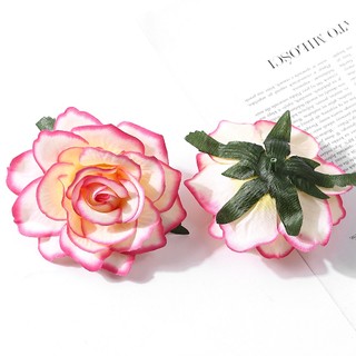 1 Bó Hoa Hồng Lụa Giả Trang Trí 10cm