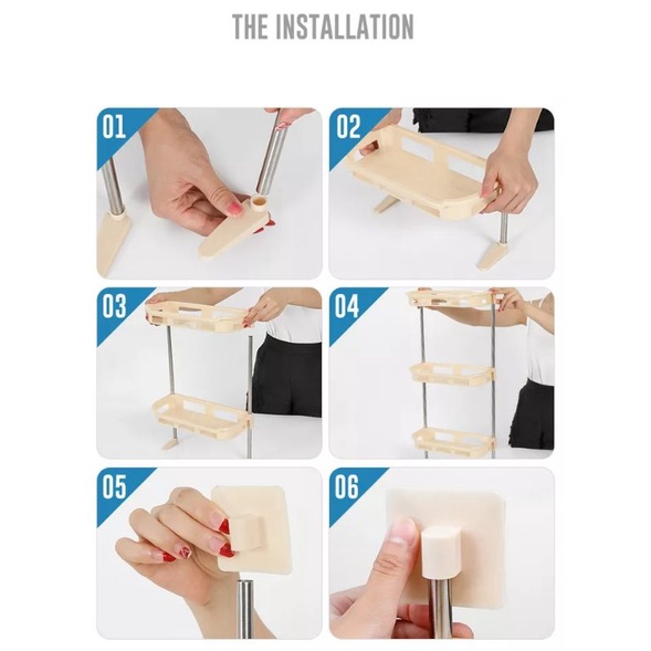 Kệ Nhà Tắm Kệ Để Đồ Phòng Tắm Kệ Nhà Vệ Sinh Toilet Kệ Để Bồn Cầu 2 Tầng/3 Tầng