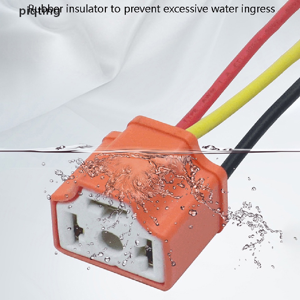 Giá Đỡ Bóng Đèn Pha LED H4 Bằng Sứ Chuyên Dụng Cho Xe Hơi