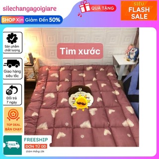 Nệm topper 1m5x2m,tấm làm mềm nệm cao cấp,chống đau cột sống,thoải mái chọn mẫu