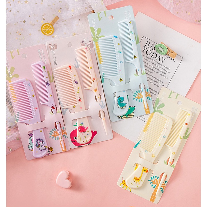 Combo 2 Lược Chải Tóc Hình Thú Dễ Thương