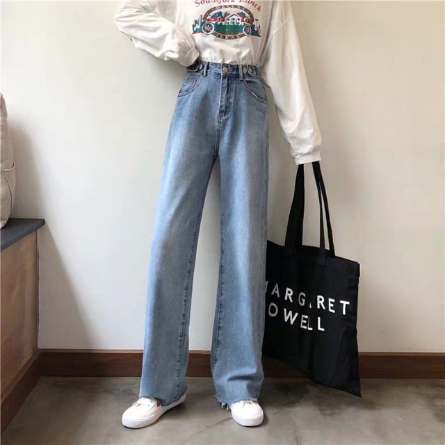 [ORDER] Quần jeans ống suông dài