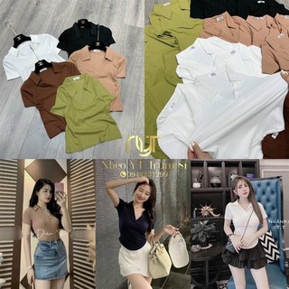 ÁO THUN TĂM CỔ BẺ 1006621