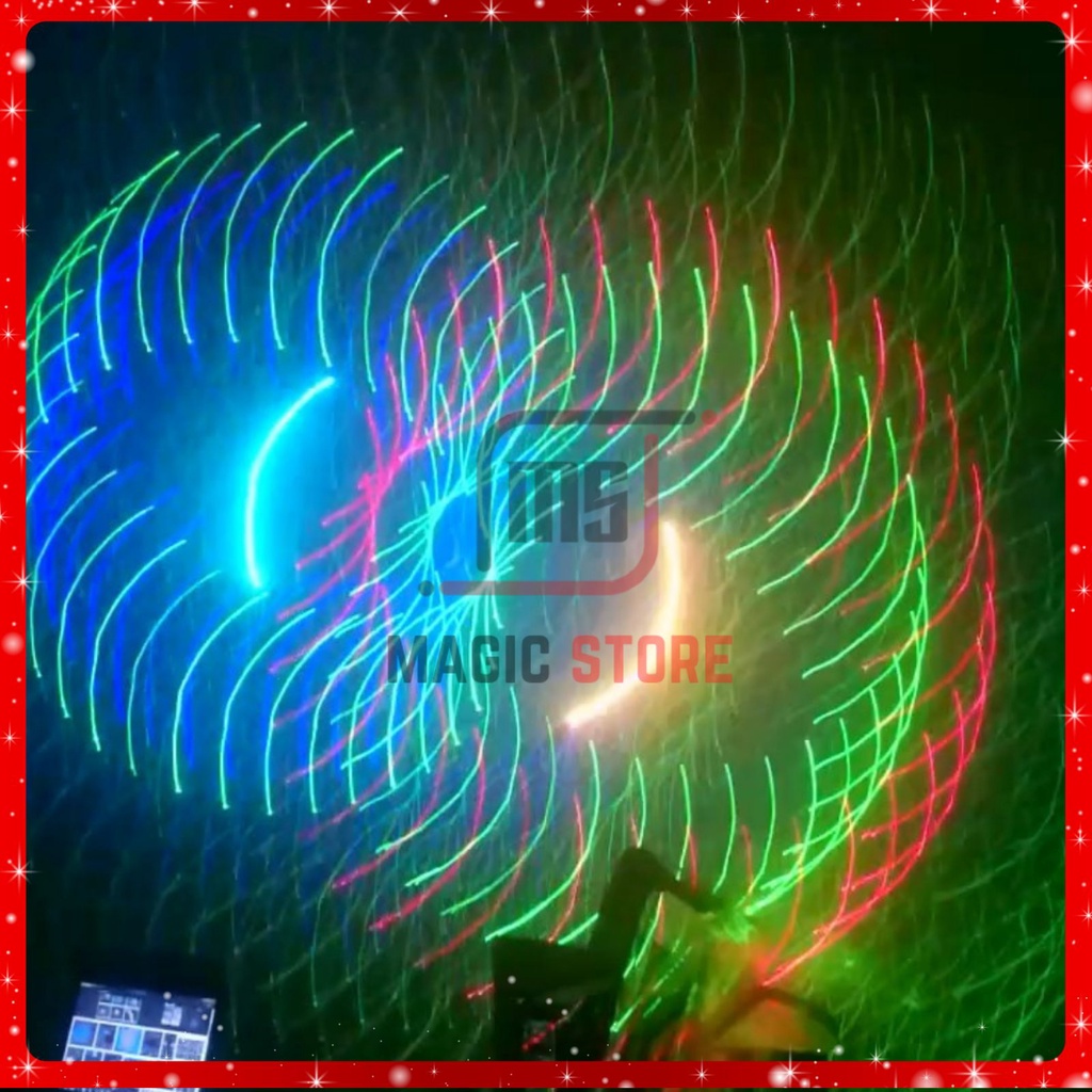 Đèn Bay Phòng Đèn Laser 10D Plus Gần 1000 Hiêu Ứng Ảo 3D Dành Cho Phòng Bay