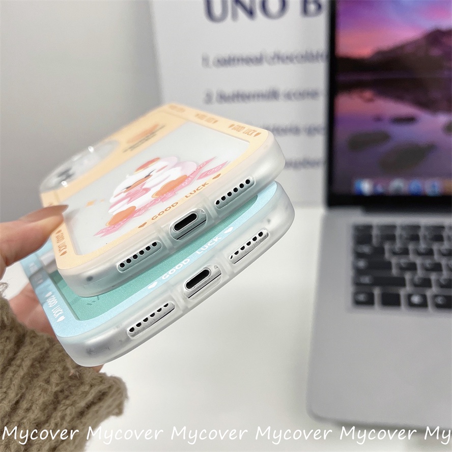 Ốp Điện Thoại Chống Sốc Họa Tiết Chú Vịt Dễ Thương Cho iPhone 14 13 12 11 Pro Max Xs XR X 8 7 6 Plus SE 2020