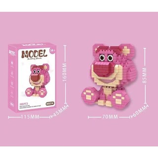 Đồ chơi xếp hình lắp ráp mô hình 3D mẫu Model
