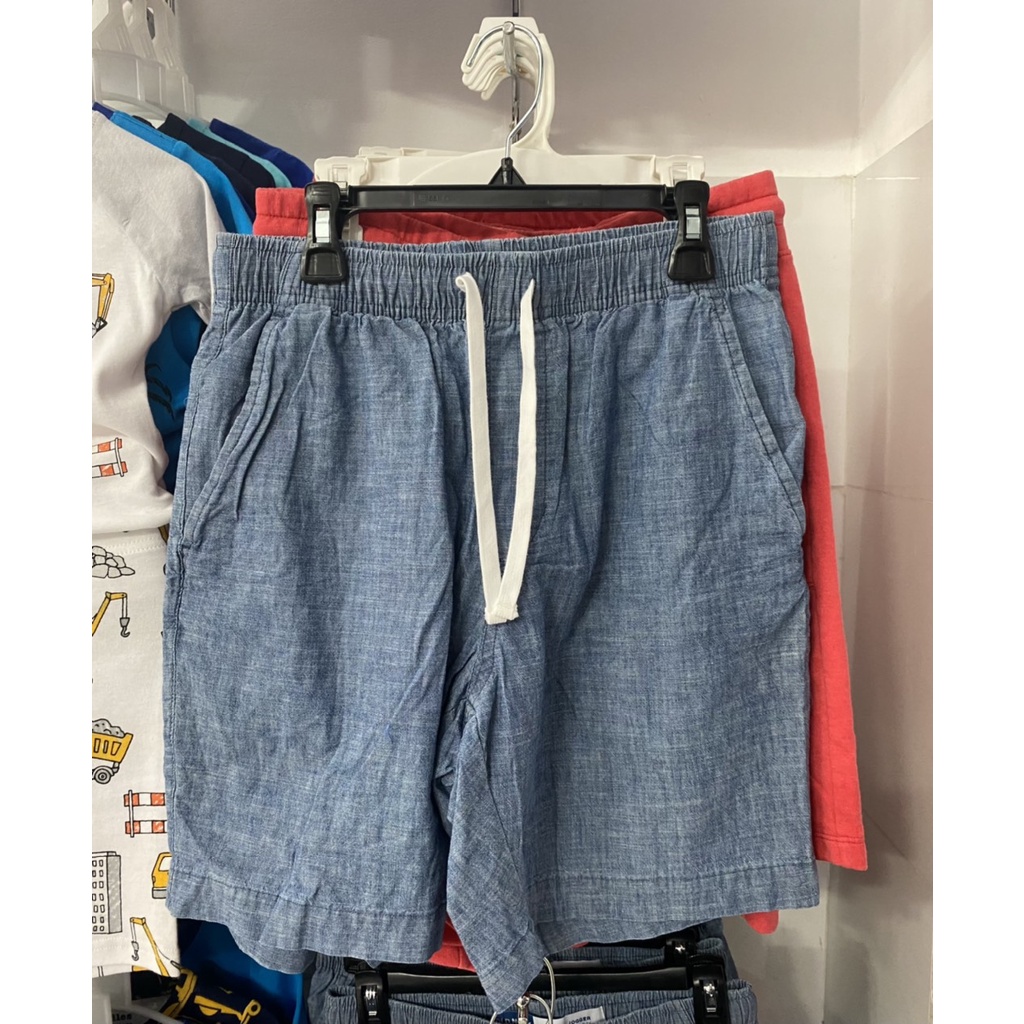 QUẦN SHORTS KAKI MỀM LƯNG CHUN DÂY RÚT MAÙ JEAN CHO BÉ TRAI LỚN VÀ BA MẶC RẤT ĐẸP