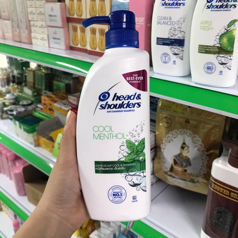 Dầu gội head and shoulder 410ml thái lan