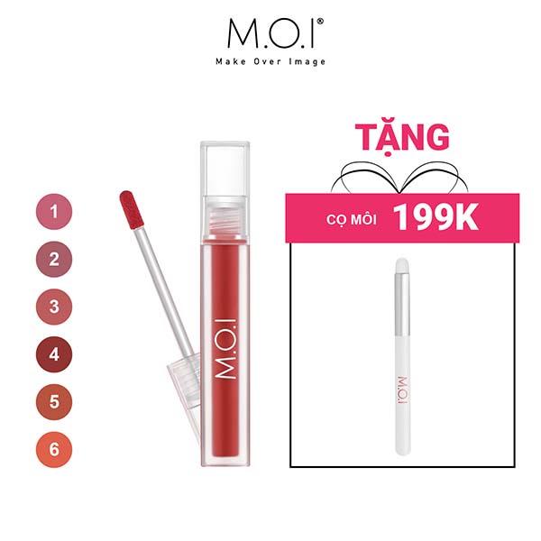 Son Môi M.O.I Nhung Lì Sgirl SUMMER EDITION Hồ Ngọc Hà 4g