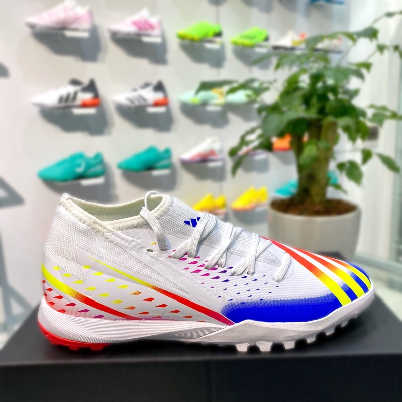 Giày Đá Bóng Sân Cỏ Nhân Tạo Adidas Predator Edge.3 TF Phiên Bản Cầu Vồng - Bảo Hành 6 Tháng Tặng Kèm Tất