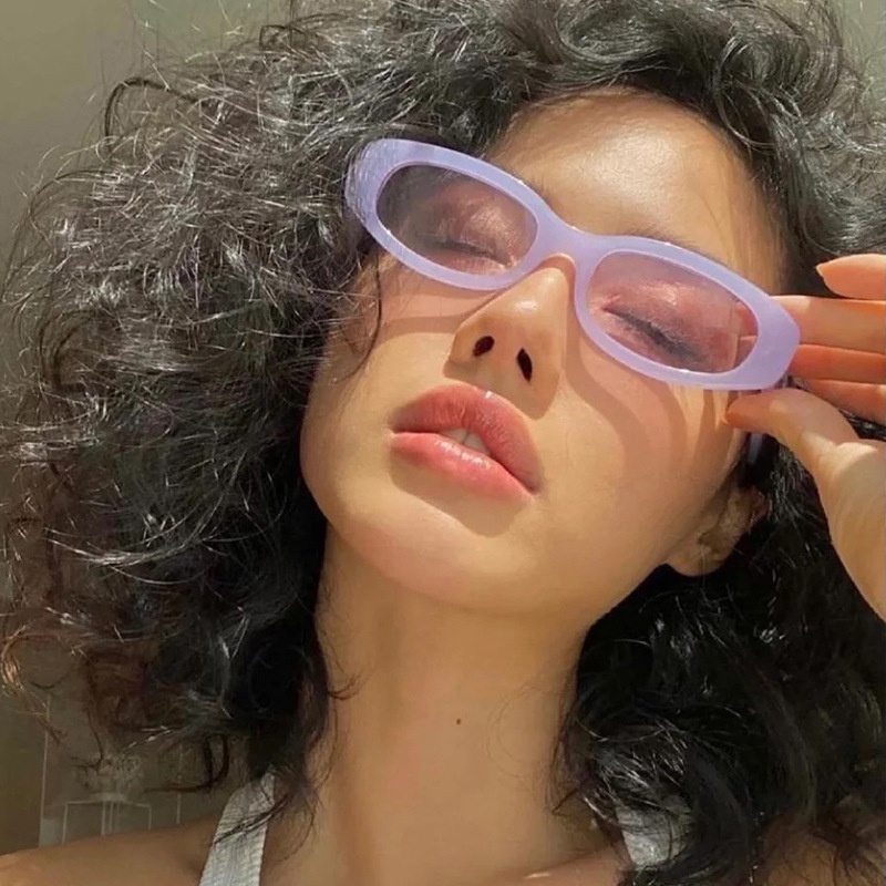 Kính Mát Mắt Mèo Thời Trang hip hop Hàn Quốc Mới 2023