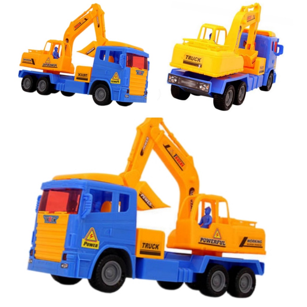 Đồ chơi XE KHOAN ĐÁ CHẠY TRỚN loại lớn-HÀNG VIỆT NAM