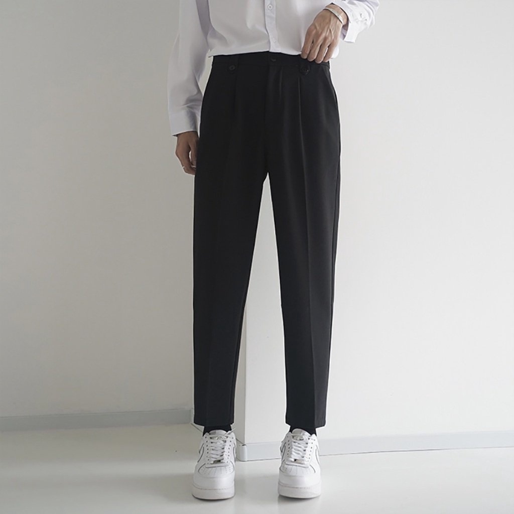 Quần Tây Nam CALAA FASHION ôm dáng quần baggy nam không nhăn không xù phong cách lịch lãm Hàn Quốc QD303