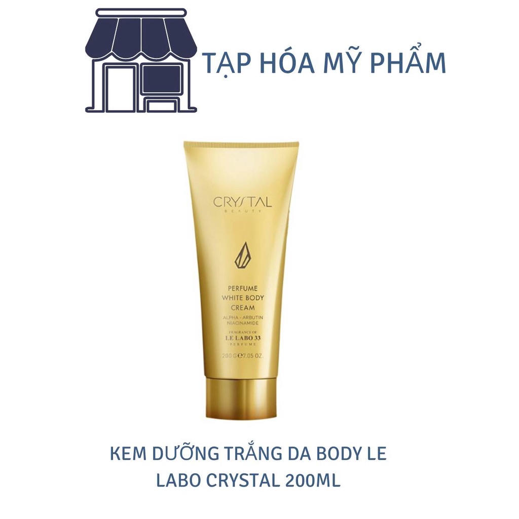 Kem dưỡng trắng da body Le Labo Crystal Perfume white body cream