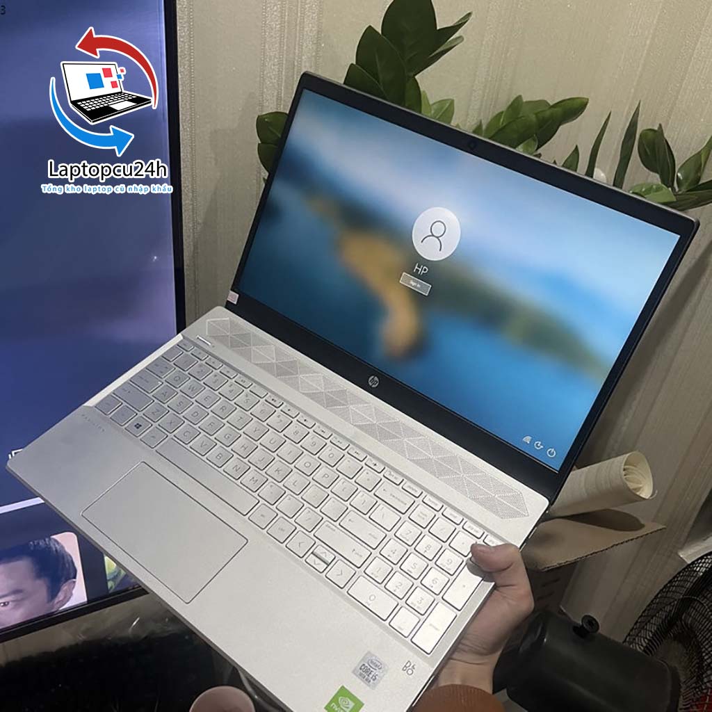 Laptop Hp Pavilion 15ce, i5 Gen 10 8G SSD512 vga full hd Làm Đồ Hoạ Chơi Game