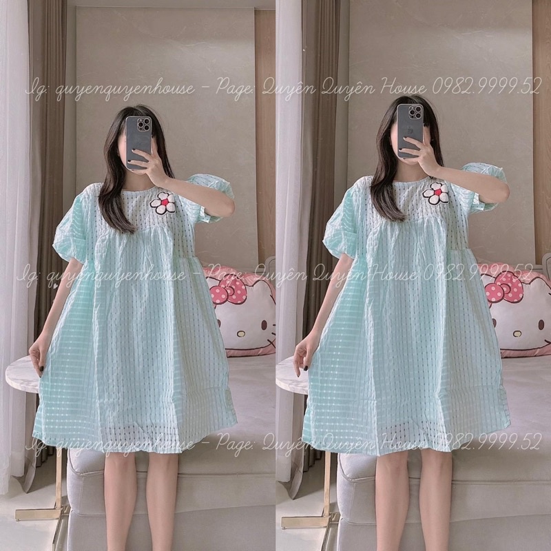[CÓ SẴN] Váy babydoll hoa 🌷🌷🌷