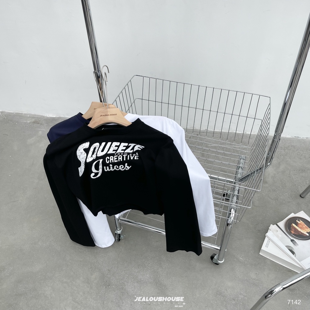 Áo phông dài tay squeeze - 7142