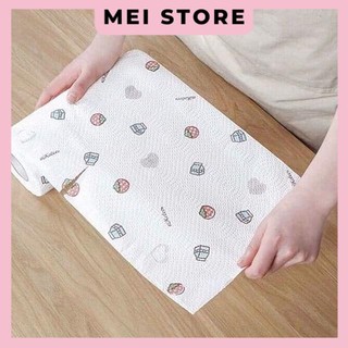 Cuộn Giấy Lau Bếp Hoa Văn Đa Năng