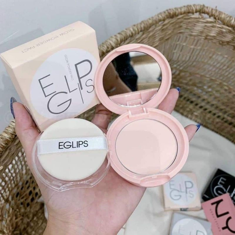 Phấn phủ Eglip Glow powder pact Hàn Quốc