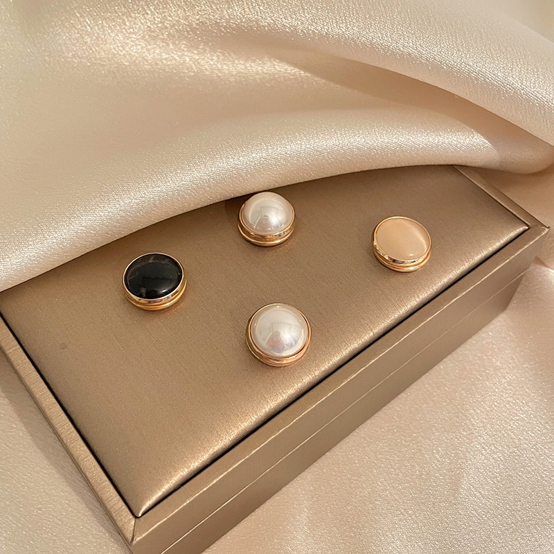 Ghim Cài Cổ Áo Mini Dễ Thương Phong Cách Hàn Quốc