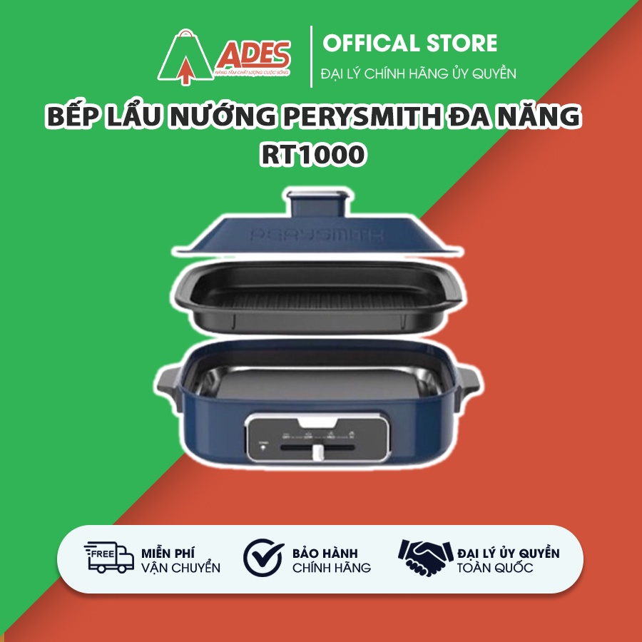 ✔️ Bếp lẩu nướng Perysmith đa năng RT1000 ✔️ 3 chế độ nhiệt khác nhau ✔️ BẢO HÀNH 24 THÁNG