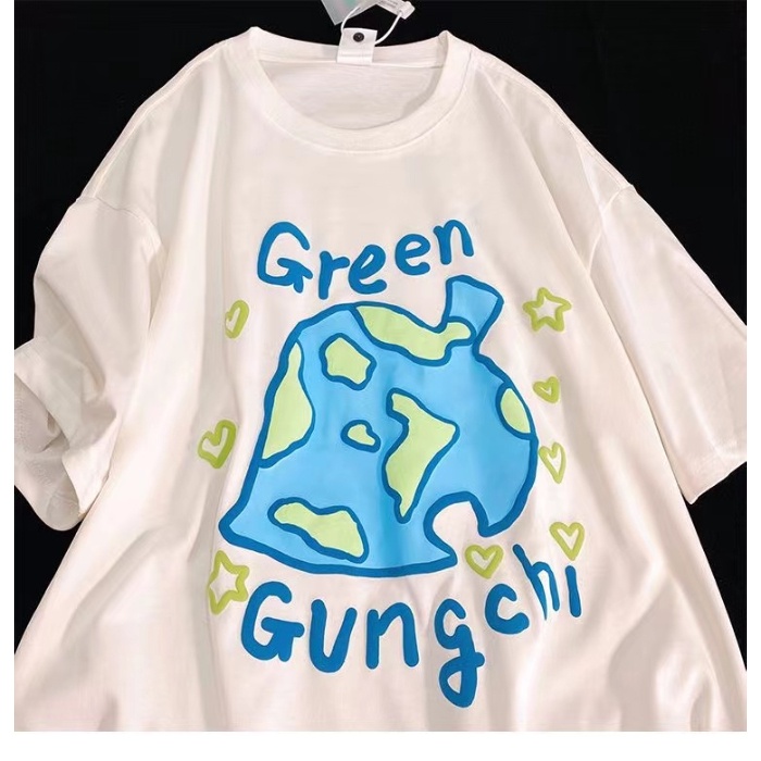 NRVP Áo Thun 100% Cotton Tay NgắN Plus Size Cho Nam Và Nữ