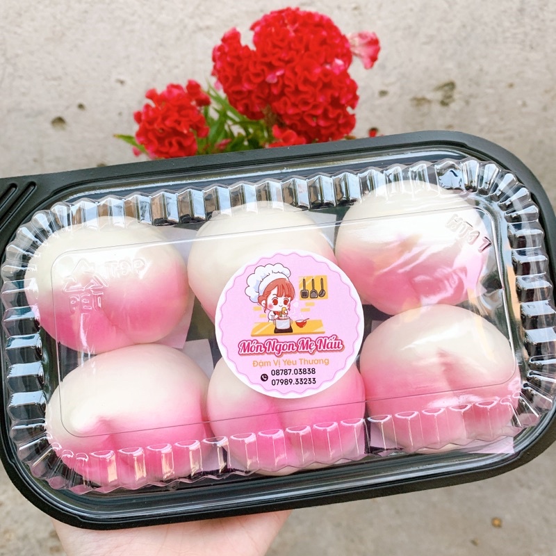 BÁNH BAO TRÁI ĐÀO