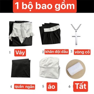 Sẵn- Trang phục cosplay tu nữ (kèm feedback)