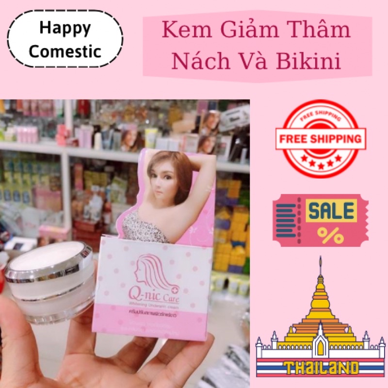 🇹🇭 Kem Giảm Thâm Nách Và Bikini Q-Nic Thái Lan 🇹🇭