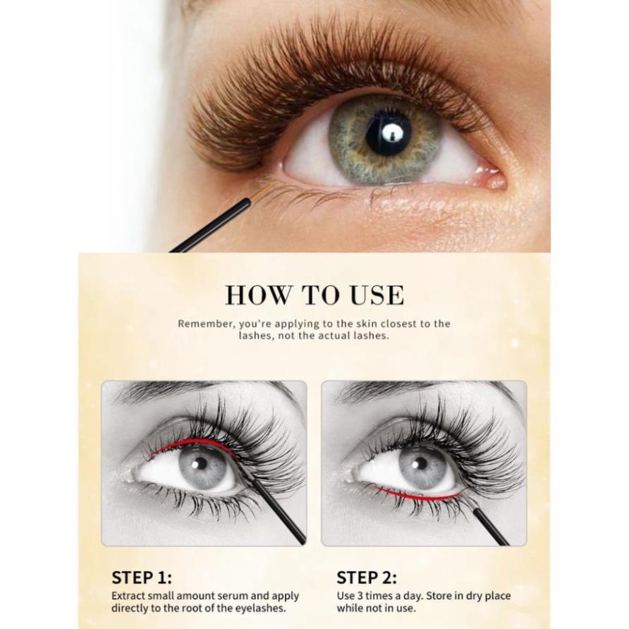 Dưỡng Mi Dài BJCC Combo Ngày & Đêm Serum Dưỡng Dài Mi Eyelash Kích Thích Mi Con Mọc Dày Khỏe Đen Cong Tự Nhiên