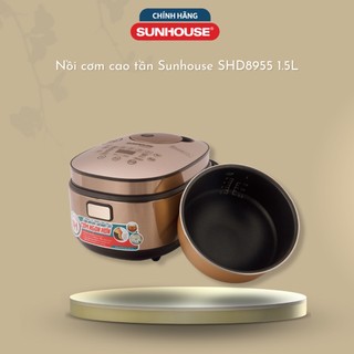 Nồi cơm điện cao tần sunhouse mama 1.5 lít shd8955 - hàng trưng bày