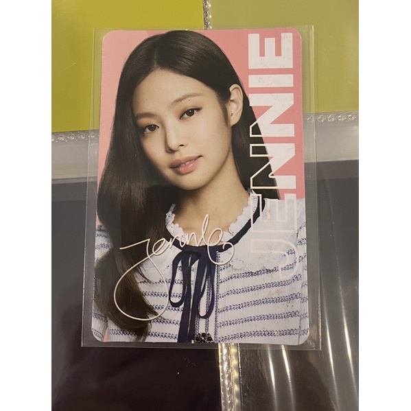 Ảnh thẻ|card bo góc|official photocard BLACKPINK Jennie bánh OREO chính hãng