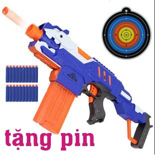 Đồ chơi blaze strom dùng pin dính xốp vận động ngoài trời kèm Pin+20 que xôp