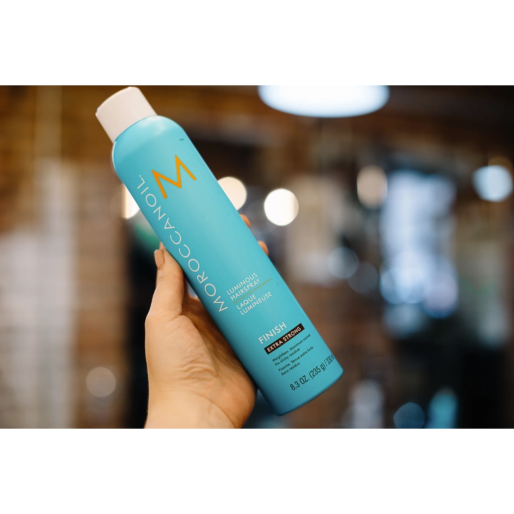 Gôm Moroccanoil Luminous HairSpray – Extra Strong Hold