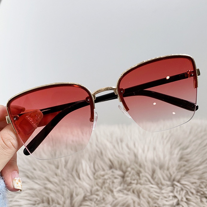 Kính Mát Gọng Kim Loại Thời Trang Cho Nam / Nữ
