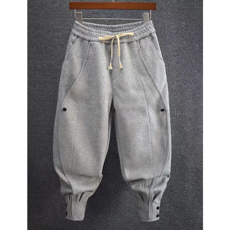 Quần Dài Thể Thao Dáng Rộng Phong Cách Nhật Bản Thời Trang Cho Nam Size M-8XL